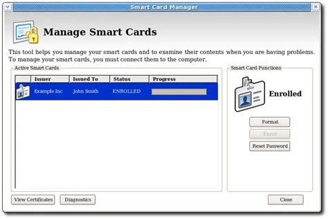 manage smart cards|manage smart card portal.